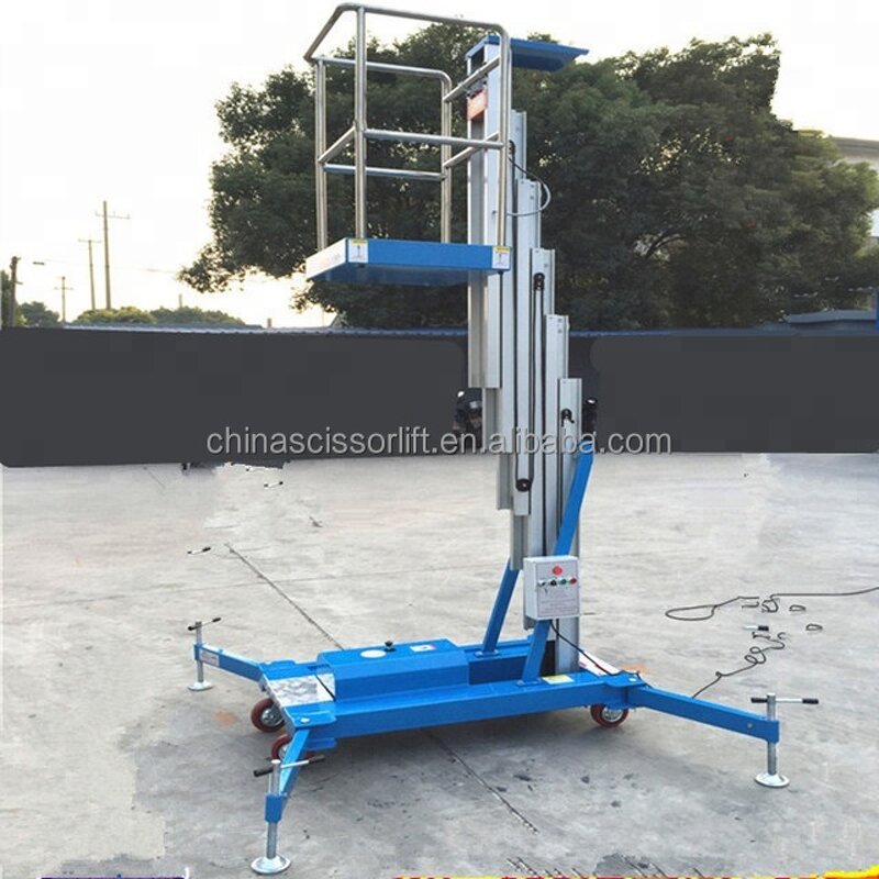 Hydraulic Vertical Mast Lift Supplier - 6-20m Portable Electric