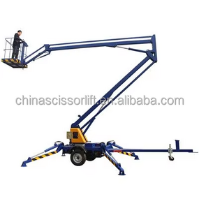Cherry-picker Boom Lift Manufacturer - 8-18m Towable for Aerial