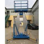Single Mast Aluminum Lift Manufacturer - 8-10m Height 125kg Load