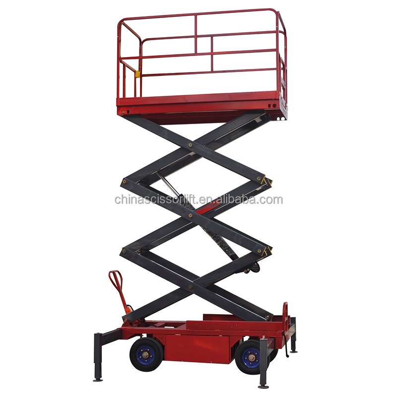 Mobile Hydraulic Scissor Platform Manufacturer - 10m Height 500kg