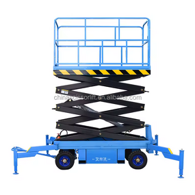 Electric/Hydraulic Scissor Lift Supplier - 10M Folding Legs Steel