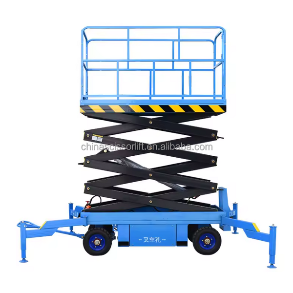 Electric/Hydraulic Scissor Lift Supplier - 10M Folding Legs Steel