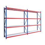 Custom Warehouse Rack Supplier - 4 Tier Medium Duty 500kg