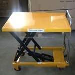 Hand Push Scissor Platform Manufacturer - Trolley Hydraulic 150-1500