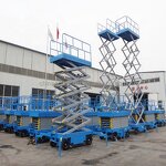 Electric Mobile Scissor Lift Supplier - Anti Tilt for Warehouse