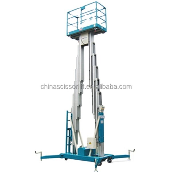 6M Aluminum Alloy Mast Lift Manufacturer - Stable Building Cleaning