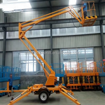 Hydraulic Folding Boom Lift Supplier - 12/16m Articulating Trailer