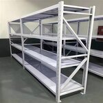 Adjustable Steel Shelf Supplier - 5-Tier Heavy Duty Anti