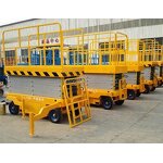 Battery Powered Scissor Lift Manufacturer - Mobile Anti Tilt Quiet