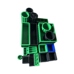 Concrete Test Mould Manufacturer - OEM ABS Plastic Press Molding