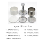 Soil Sampler Manufacturer - Stainless Steel 200/100 Core Cutter