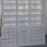 Storage Cabinet Barber Utility Unit Beauty Salon Station with Holders Styling Equipment with Drawers Shampoo Display