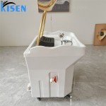 Kisen泰式洗发按摩床热卖沙龙洗发床配件水箱便携式洗发椅盆无管