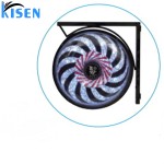 Kisen美发沙龙家具迷你理发店杆理发店人行道标志灯