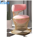 Kisen Professional Portable Rolling Salon Stool Chair with Wheels Massage Spa Hair Cutting Stools Beauty Nail Chair