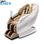 Kisen家豪华全身智能加热机器人手SL轨道3D 4D零重力电动按摩椅