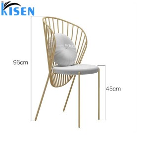 Kisen现代豪华灰色美甲水疗客户椅和修脚凳椅与车轮的技术