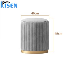 凯森豪华便携式滚动沙龙椅现代金属理发和指甲水疗凳子与车轮美容和按摩