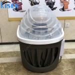 Kisen最新的便携式移动洗发盆沙龙家具头发与管道塑料洗头发水槽碗与头部治疗
