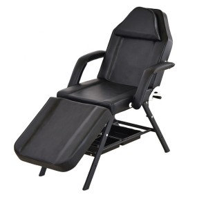 Manual Portable Facial Bed Spa Beauty Bed Black Color KL-509