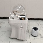 Kisen便携式50L水箱25L废水箱美容美发设备洗头发水槽无管道洗发盆碗出售