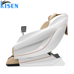 Kisen家豪华全身智能加热机器人手SL轨道3D 4D零重力电动按摩椅