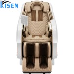 Kisen家豪华全身智能加热机器人手SL轨道3D 4D零重力电动按摩椅