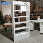 Kisen 2024热卖沙龙柜化妆品柜美容沙龙货架展示柜展示柜