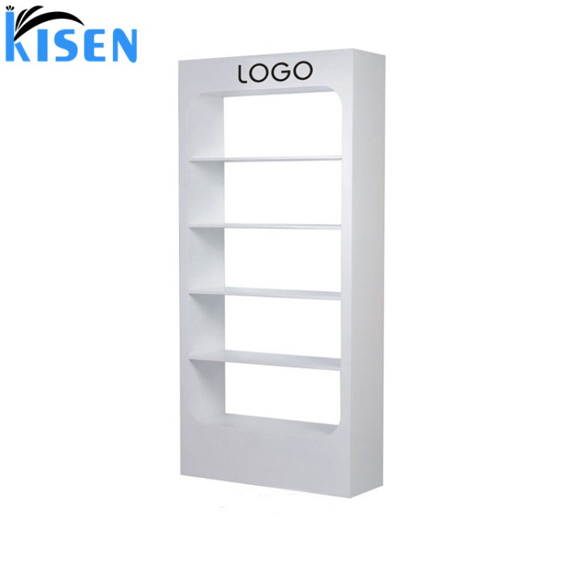 Kisen 2024 Hot Sale Salon Cabinets Cosmetics Cabinet Beauty Salon Shelving Display Rack Cabinet Display Showcase