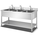 Kitchen Work Table Manufacturer - Stainless Steel with Shelf