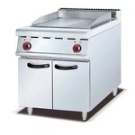 Gas Griddle Supplier - with Cabinet for Commercial Use