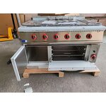 Gas Stove with Oven Manufacturer - 5 Burners for Kitchen