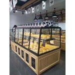 Bakery Display Cabinet Manufacturer - Customized Wood Shelf