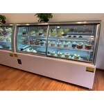 Square Cake Showcase Supplier - for Bakery Display