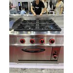 Gas Griddle Supplier - with Cabinet for Commercial Use