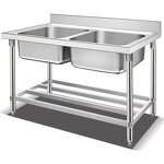 Stainless Steel Sink Manufacturer - Thickness Double for Kitchen