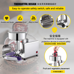 Commercial Vegetable Chopper Manufacturer - 32L Heavy Duty Large