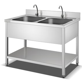 Kitchen Work Table Manufacturer - Stainless Steel with Shelf