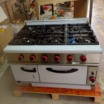 Gas Stove with Oven Manufacturer - 5 Burners for Kitchen