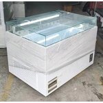 Double Layer Cake Display Supplier - Tempering Glass with Chiller
