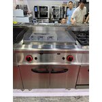 Gas Griddle Supplier - with Cabinet for Commercial Use