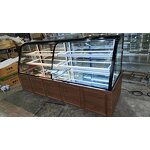 Square Cake Showcase Supplier - for Bakery Display