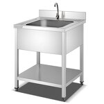 Stainless Steel Sink Manufacturer - Thickness Double for Kitchen