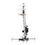 Portable Vertical Lift Supplier - 10-12m Two Mast Electric