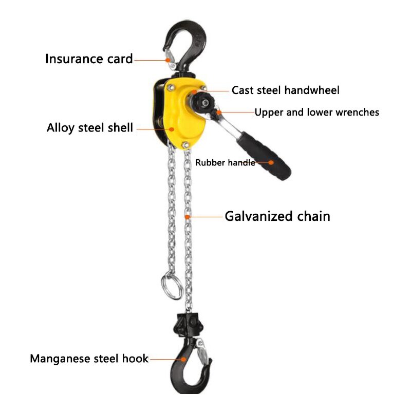 Mini Ratchet Lever Hoist Supplier - Made in China 250-1500kg