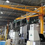 Electric Hoist Jib Crane Supplier - 5 Ton 360 Degree Rotating