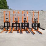 Hydraulic Manual Stacker Manufacturer - 3 Ton Lifting Pallet