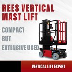 Self-Drive Two Mast Lift Manufacturer - New Design 6-9m