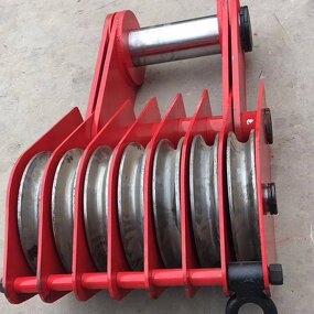Snatch Block Supplier - 50 Ton for Wharf Wire Rope