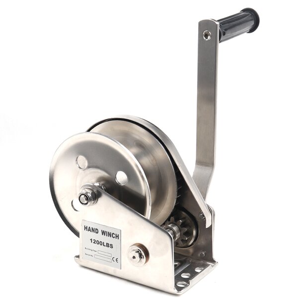 Brake Hand Winch Supplier - Factory Direct 2600LBS Stainless